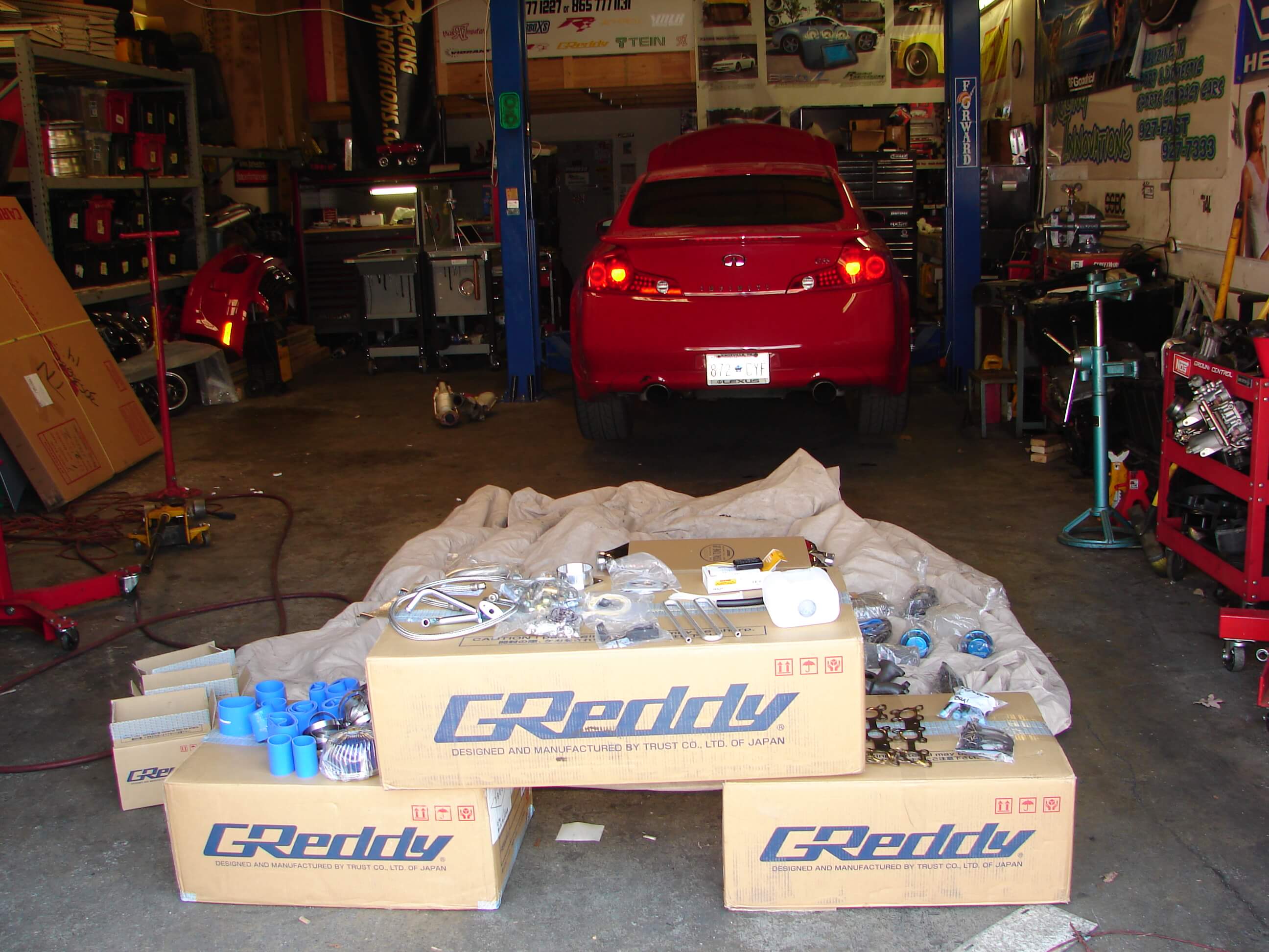 another 350z getting a twin turbo kit
