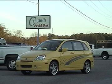 Custom Suzuki Aerio Edition offered through Racing Innovations of Knoxville Tn