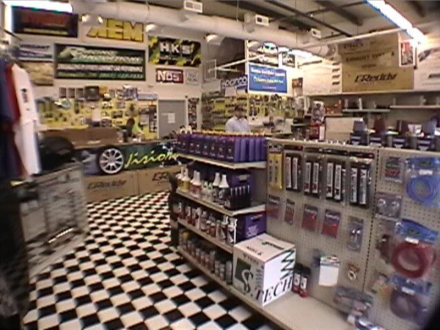 inside of the shop on Parkside dr in Knoxville TN