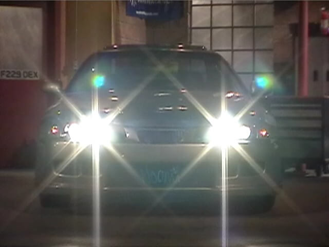 HID light install on diy's Tricked Out HIT TV show